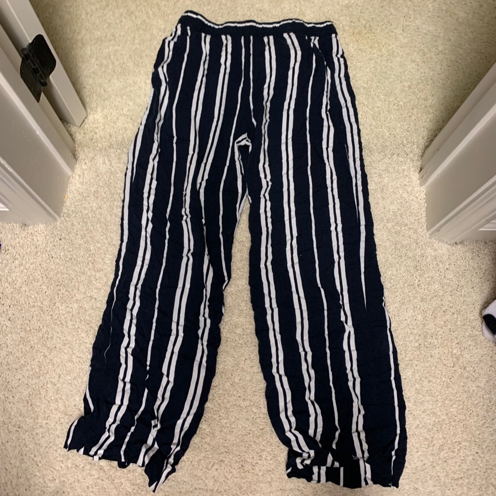 striped h&m pants